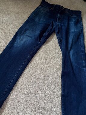 Nike Men's Slim Straight Indigo Blue Jeans